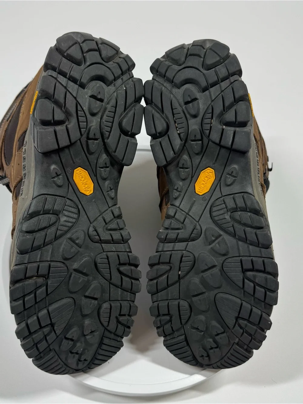 Merrell Men's Moab 3 Apex Mid Bracken Waterproof Hiking Boots Vibram Mens 12